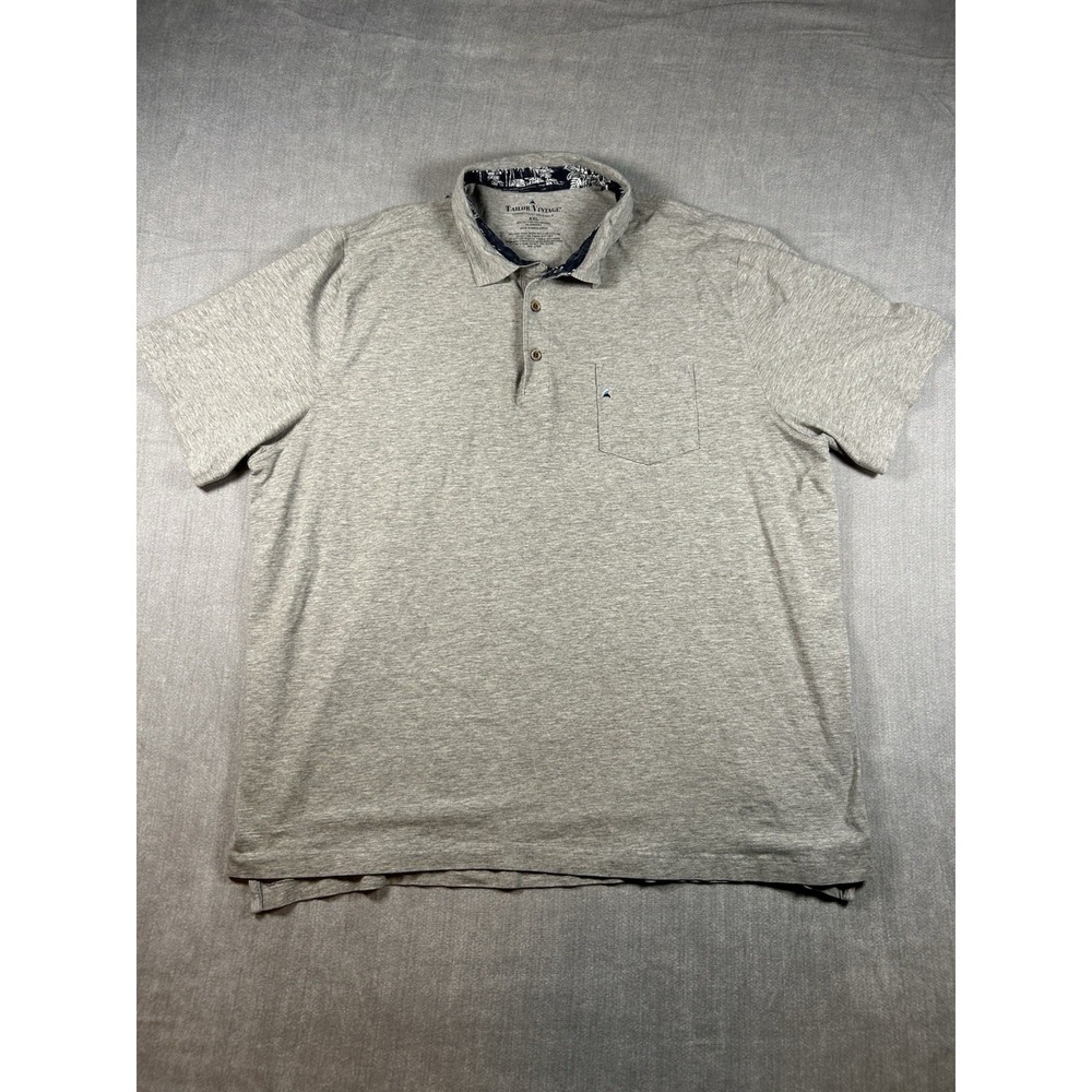 Tailor Vintage XL Heather Gray Airotec Performance Jersey eBay Polo Shirt
